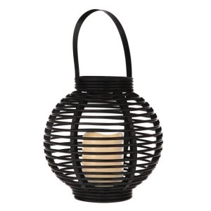 Lampion LED 21 x 22 x 22 cm (brązowy)