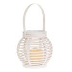 Lampion LED 13 x 14 x 14 cm (biały)